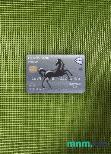 United Kingdom Lloyds american express platinum card wygląd fotograficzny skan PSD + zdjęcie